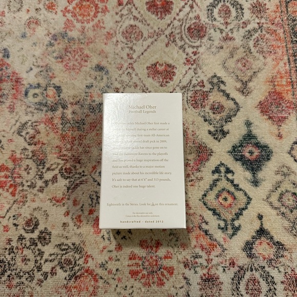 Collectibles Hallmark Keepsake Ornament 2012 Football Legend “Michael Oher" - Picture 4 of 9